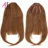 Bangs Human Human Bangs Brésilien Machine Fabriée Remy Fringe Fringe Hair Extensions 3 Clips in frange Hair