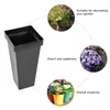 Vases Plastic Flower Bucket House Plants Container Wake Pot Waking Vase High Capacity Barrel Creative DIY Flowerpot