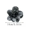 Brooches 19cm Exaggerate Personality In Europe Satin Fabric Big Flower Brooch For Women Men Dinner Party Accessory 2024