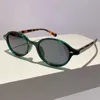 Sunglasses KAMMPT Y2K Retro Oval Sunglasses for Women 2024 New Candy Color Shadow Fashion Retro Solid UV400 Protective Outdoor Glasses J240330