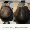 Toppers Curly Virgin European Human Hair Toppers Clip in Hairpieces Extensions ökar hårvolymen för kvinnor