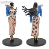 Action Toy Figures One Piece Boa Hancock Anime Figur 7 Style Sexig Polis Uniform Temptation Pirate Sweetheart Cheongsam Model Collection Gift Ny 240322