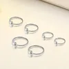 Oorringen S925 Sterling Zilver Creatieve Laserkralen Mode Veelzijdige Verklaring Kolczyki Srebrne Voor Vrouw Meisjes Oorbel