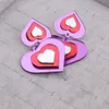 Fishsheep Korean Big Acrylic Heart Drop Earrings For Women Girl Iridescen Harts Love Dingle Earring Fashion Ear smycken 240321