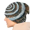 Berets York City Spiral Beanies Knit Hat Skycraper Hands Volontärer Stress Säkerhetsförbud Badtråd