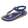 2024 Summer Mujeres Sandalias Sandalias Bajas de malla Leisure Mom Black Blanco gran tamaño 36-42 J55 Gai