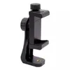 Cell Phone Mounts Holders 360 Degree Mobile Phone Clip Compatible With All 1/4 Screw Cellphone Holder Professtional Tripod Mount Adapter 240322