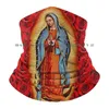 Bérets Virgen De Guadalupe Bonnets Tricot Chapeau Vierge Marie Religion Catholique Espagnol Famille Mexicaine Amour Foi