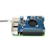 Cuillères pour Raspberry Pi 5 PoE HAT 802.3Af/At, carte d'extension GPIO avec ventilateur de refroidissement 5V/12V