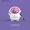 Accessori per auricolari Custodia per auricolari astronauta 3D per AirPods Pro 1 2 3 Custodia per auricolari in silicone Cartoon Spaceman per Airpods Pro 2 Custodia Y240322