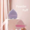 Puff 25 uds. Esponja de maquillaje en forma de corazón triangular, esponja de maquillaje, cosméticos, polvo facial de algodón suave, esponja de maquillaje de terciopelo lavable, herramientas