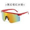 2 pezzi Designer di lusso di moda 23 Nuovi occhiali ciclistici Stile Stipelli sportivi per esterni per esterni e splash Multi Color BU82