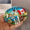 Buzdolabı Mıknatıslar Quebec Vancouver Totem Buzdolabı Mıknatısı Toronto Victoria Turist Serbest Dekorasyon Soğutucu Magnetik Sticker y240322