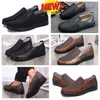 Model Formal Designers GAI Dress Shoe Man Black Shoe Points Toes party banquets suit Men Business heel designer Shoe EUR 38-50 soft