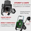 يتصاعد الهاتف الخليوي حاملات دراجة نارية الهاتف اللاسلكي شحن USB-C 3.0 PD الشاحن السريع Moto Moto Moto Mount