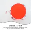 Servies 10 Stuks Mason Fles Deksels Covers Inblikken Levert Grote Mond Pot Brede Herbruikbare Voor Flessen Plastic Dop Potten