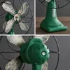 Modèle de ventilateur électrique rétro américain, décoration de meuble TV de bureau, design d'intérieur, artisanat, magasin de vêtements, accessoires d'affichage de fenêtre, cadeaux 240314