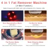 Enhet 40K Cavitation Ultrasonic RF Body Slant Machine Radiofrekvens LED -terapi EMS Body Massager Body Shaping Beauty Instrument