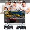 Game Controllers Joysticks G11 Pro Game Box Dual System Video Game Console 128G Byggt i 40000+ retro -spel 2.4G Wireless GamePad 4K HD Game Stick TV Boxy240322