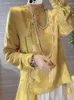 Этническая одежда 2024, традиционный топ в китайском стиле, рубашка ханьфу, женская блузка из жаккардового плетения, элегантный улучшенный женский костюм Cheongsam
