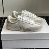 Topkwaliteit merk veter tennisschoenen echte lederen dames atletische schoenen low-top trainers casual platte sportschoenen luxe designer tennisschoen fabrieksschoenen schoenen