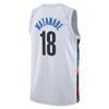 Benutzerdefinierte Herren Jugend Mikal Bridges Basketball Jersey Dorian Finney-Smith Cameron Johnson Nicolas Claxton Cam Thomas Brooklyns Net Dennis Schroder Lonnie Walker IV