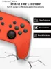 Game Controllers Joysticks DATA FROG Soft Silicone Case for Switch Pro Gamepad Silicon Envelope Protective Skin Wrap for Switch Pro JoystickY240322