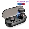 Y30 TWS Kablosuz Blutooth 5.0 Kulaklık Gürültü Engelleme Kulaklık Hifi 3D Stereo Ses Müzik, Perakende Kutusu ile Android iOS için Kulak İçi Kulaklıklar