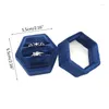 Jewelry Pouches Ring Box Graduation Bachelorette Gift Double Slots Holder