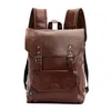 Рюкзак, брендовые кожаные мужские винтажные рюкзаки, повседневные рюкзаки для подростков, школьная сумка для ноутбука, корейская дорожная Mochila