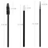 200st Microbrush Spoolie engångsögonborstar Cott Swab Mascara Wand Applicator Eyebrow Brush Eye Les Cosmetic Tools N5GW#