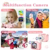 Kdis Камера игрушки 1080P HD 2-дюймовый экран Cat Mini Digital для девочек и мальчиков, детский подарок на день рождения 240314