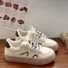 Casual Shoes 2024 Spring Fashion Breathable Sponge Cake Sports Dad