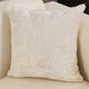 Poduszka gruba luksusowa osłona Chenille 45x45 cm Hemming Design Dekoracyjne poduszki do wystroju salonu Sofa Pillowcase Beige