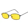 Sonnenbrille, klassische Retro-Rechteck-Sonnenbrille für Damen, Retro-Schatten-Sonnenbrille in Bonbonfarben, Spiegel-Sonnenbrille für Damen, eckig, fahrend, Oculos De Sol J240330