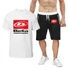 Trainingspakken voor heren 2024 Lente en zomer Heren Beta Racing Motocross Hoge kwaliteit Comfort Acht kleuren Pak met korte mouwen Casual mode T-shirt