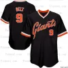 Personnalisé 28 Buster Posey Baseball Jerseys SF Giants Crawford Brandon Belt Will Clark Willie Mays Willie McCovey Blank sans numéro de nom Maillot de baseball Throwback