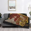 Blankets Gustav Klimt Freyas Blanket Fleece Classical Art Super Warm Throw For Bedroom Sofa Bedspread