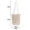 Totes Dames Schoudertas Opvouwbaar Mode Trendy Tote Voor Werk Picknick Zomer