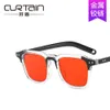 2 pcs Fashion luxury designer Square meter nail Sunglasses ocean piece 2020 new fashion 3327 Sunglasses trend frame transparent glasses