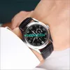 Luxury Watches Pateksphilipes Complex Function Timepiece Series 37mm Diameter Automatic Mechanical Men's Watch 5035G 18K White Gold Black Face HB5X