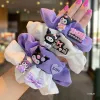 لطيف كرتون شعر خاتم scrunchie النساء الفتيات مرنة الشعر نطاقات صمغ الصمغ