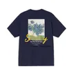 Designer SY Carta Impresso Camiseta Tee Moda High Street Mangas Curtas Verão Casual T-shirt Homens Mulheres Tripulação Pescoço Tees Tamanho UE SXL VMLJ
