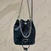 Nylon-Beuteltasche, Spiegelqualität, Designer-Damen-Designer-Nylon-Handtasche, Mini-Tragetasche, kleine Luxusartikel, lange Kette, Schulter-Crossbody-Taschen, Geldbörsen, passende Box