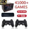 Controller di gioco Joystick X2 Plus 4K Game Stick Console per videogiochi HD 128G 41000 giochi 3D integrati 40+ simulatori per N64/PSP con controller wirelessY240322