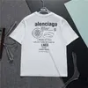남성 디자이너 T 셔츠 인쇄 패션 맨 티셔츠 최고 품질의 면화 테이프 짧은 슬리브 고급 힙합 스트리트웨어 Tshirts M-3XL A6