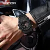 Zegarek na rękę Wodoodporne zegarki męskie SANDA Waterproof Watches Sport Electronic Quartz Wristwatch 2time Stopwatch Alarm cyfrowy zegar renOj hombre