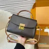 Lyxdesigner väskor croisett kvinnor handväska messenger axel damier macame flap pläd handel mode satchel lady hobo väskor