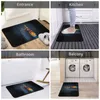 Bath Mats Mat Kitchen Shower Door Whisky J-Johnnie W-Walker Foot Wine Retro Toilet Quick Dry Non Slip BathroomAccessories