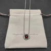 Collier de luxe saphir chaînes rondes ras du cou pierre rouge solide rubis Zircon chaîne pendentif de créateur pour femmes colliers à la mode couleur gemme bijoux fins 2